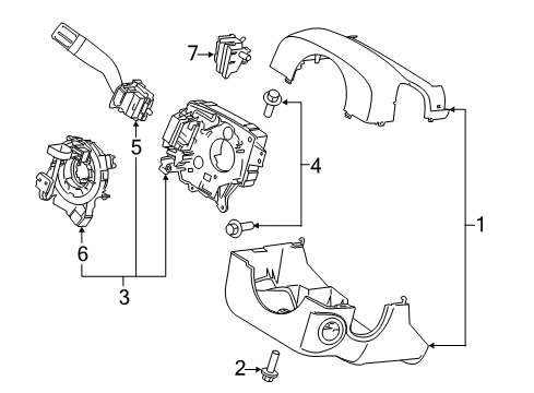 2019 Ford F-150 Switches Diagram 3 - Thumbnail