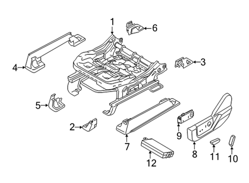 2022 Ford F-150 Tracks & Components Diagram 1 - Thumbnail