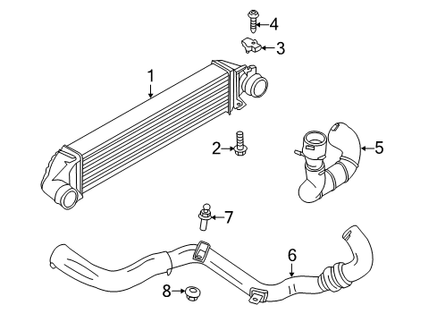 2016 Ford Escape Intercooler Diagram 2 - Thumbnail
