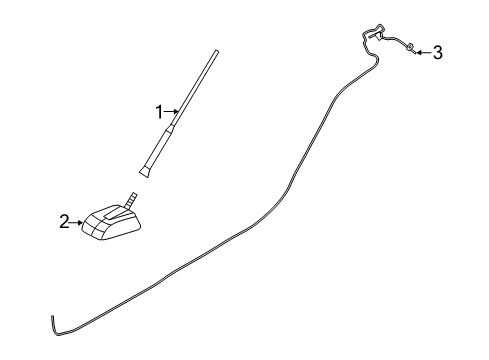 2019 Ford Fiesta Antenna & Radio Diagram 2 - Thumbnail