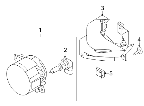 2009 Ford Taurus X Fog Lamps Diagram