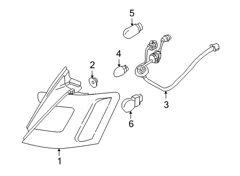 2011 Ford Taurus Tail Lamps Diagram