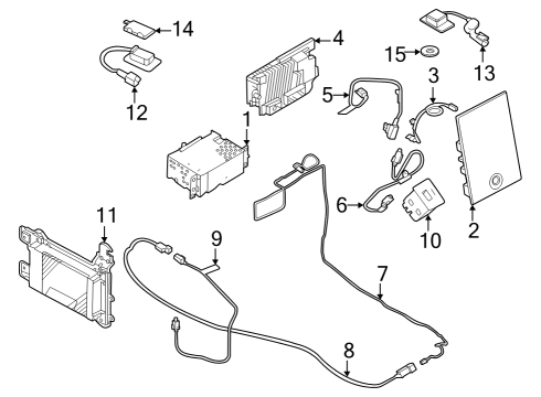 2022 Ford Expedition Navigation System Diagram 3 - Thumbnail