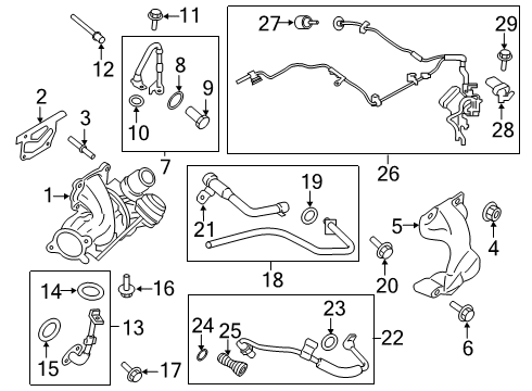 2017 Ford Explorer M.A.P. Sensor Diagram for BB5Z-9F479-C