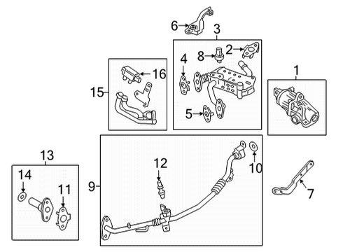 2022 Ford Bronco EGR System Diagram 1 - Thumbnail