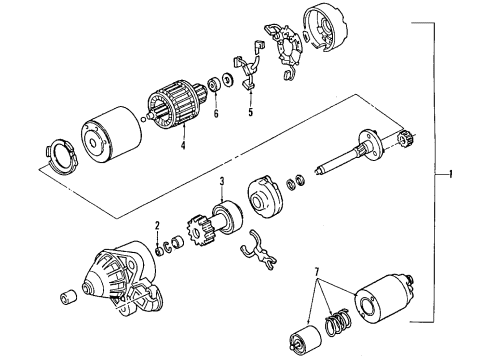 1992 Ford Probe Powertrain Control Diagram 2 - Thumbnail