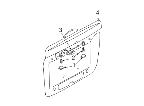 2005 Ford Expedition License Lamps Diagram