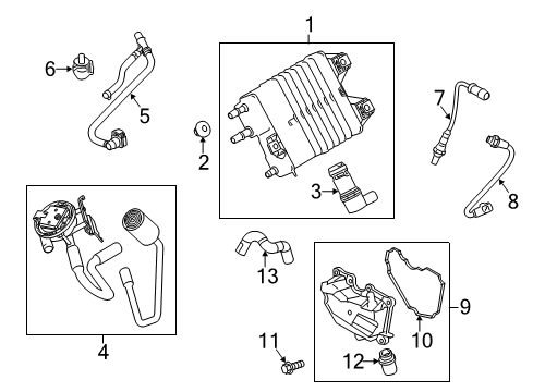 2011 Ford Fiesta Emission Components Diagram