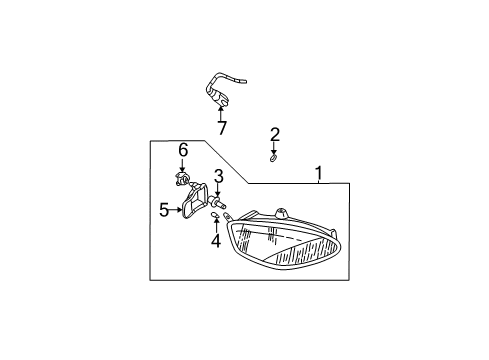2003 Ford Focus Headlamps Diagram