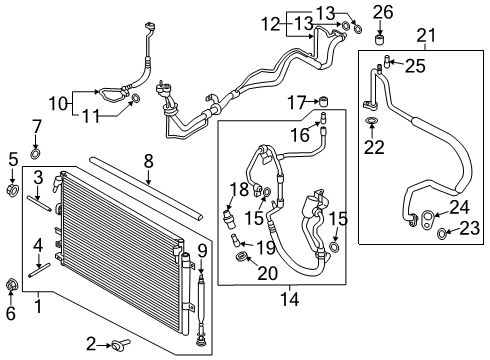 2021 Lincoln Nautilus Switches & Sensors Diagram