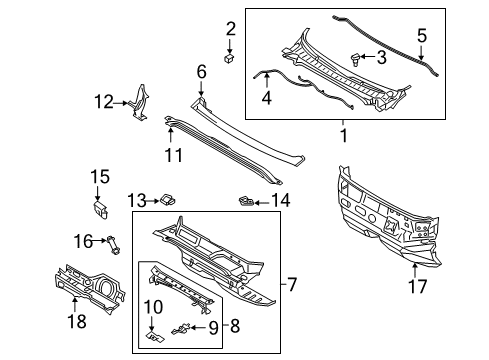 2013 Lincoln MKZ Dash Panel Diagram for DP5Z-5401610-A