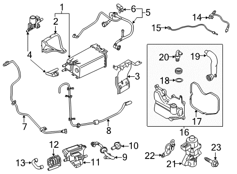 2017 Ford C-Max EGR System Diagram