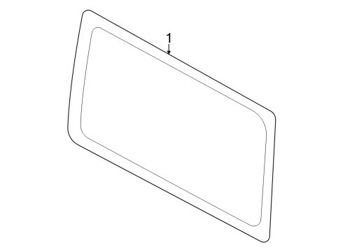 2023 Ford Bronco Glass & Hardware  Diagram 3 - Thumbnail