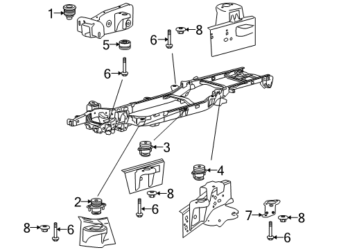 2014 Ford F-150 Frame & Components Diagram 2 - Thumbnail