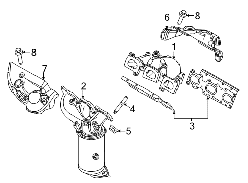 2011 Ford Taurus Exhaust Manifold Diagram 2 - Thumbnail