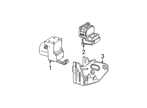 2003 Ford Taurus Anti-Lock Brakes Diagram