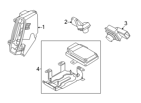 2023 Lincoln Nautilus Control Module Diagram for M2GZ-19H405-D