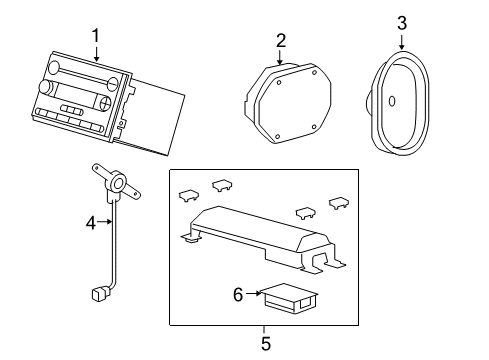 2008 Ford F-150 Sound System Diagram