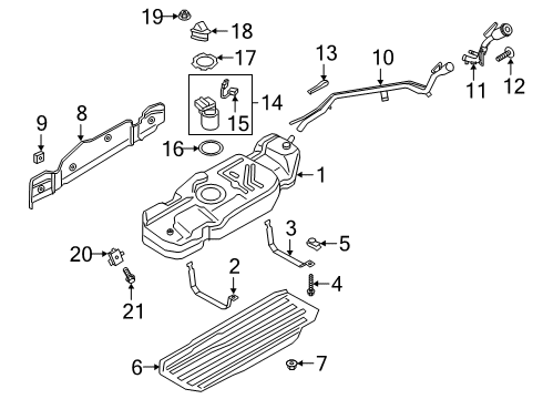 2019 Ford Expedition Fuel Supply Diagram