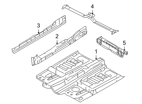 2009 Ford Taurus X Floor Diagram