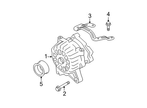 2008 Ford Expedition Alternator Diagram 2 - Thumbnail