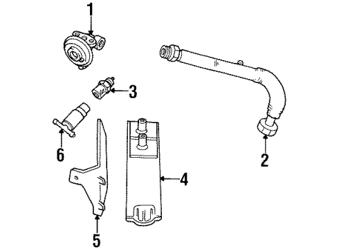 1992 Ford Taurus EGR System Diagram