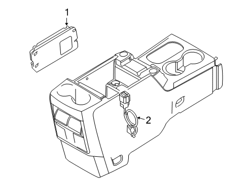 2008 Ford Explorer Sport Trac Electrical Components Diagram 2 - Thumbnail