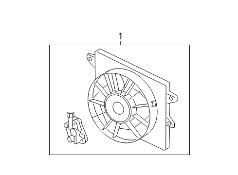 2003 Lincoln LS Cooling System, Radiator, Water Pump, Cooling Fan Diagram 1 - Thumbnail