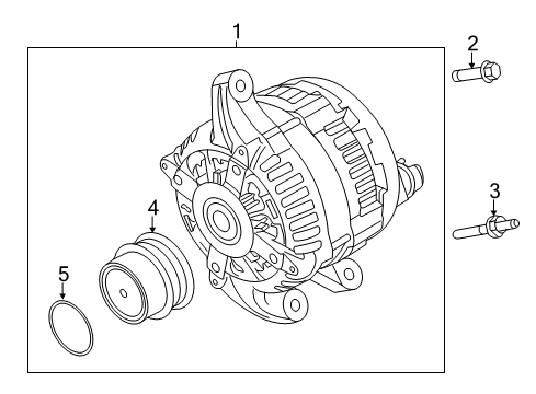 2017 Ford Taurus Alternator Diagram 2 - Thumbnail
