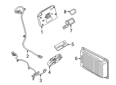 2013 Ford Flex Electrical Components Diagram 3 - Thumbnail