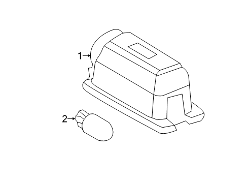 2018 Ford Police Interceptor Utility License Lamps Diagram