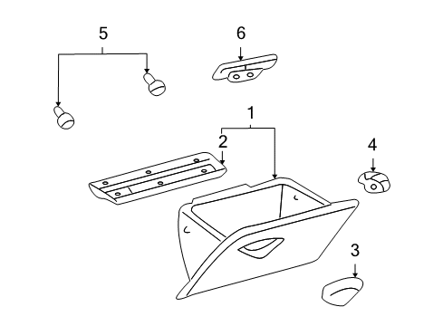 2003 Ford Focus Glove Box Diagram