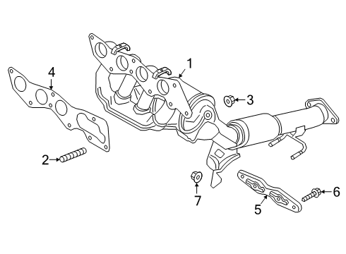 2021 Ford Transit Connect Exhaust Manifold Diagram
