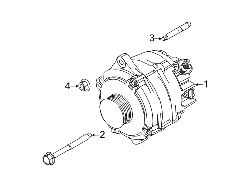 2014 Ford Explorer Alternator Diagram 3 - Thumbnail