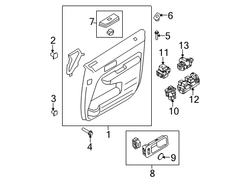 2010 Ford Edge Mirrors Diagram