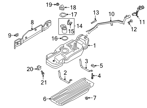 2020 Lincoln Navigator Senders Diagram 2 - Thumbnail