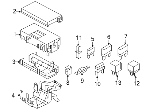 2005 Ford Ranger Electrical Components Diagram