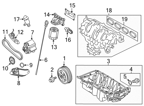 2013 Ford Escape Senders Diagram 2 - Thumbnail