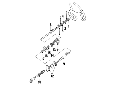 1997 Ford Aerostar Shaft & Internal Components Diagram 2 - Thumbnail