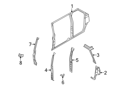 2008 Ford E-150 Uniside Diagram 2 - Thumbnail