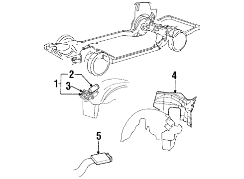 1998 Lincoln Town Car Ride Control Diagram