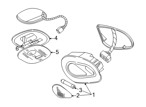 2000 Ford Expedition Interior Lamps Diagram