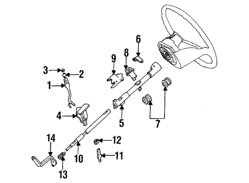1994 Ford F-150 Housing & Components Diagram 2 - Thumbnail