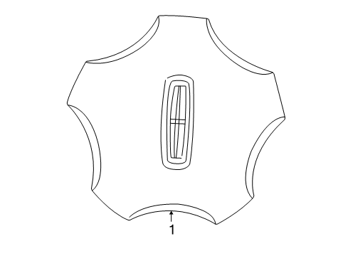 2003 Lincoln Aviator Cap Diagram for 2C5Z-1130-BC