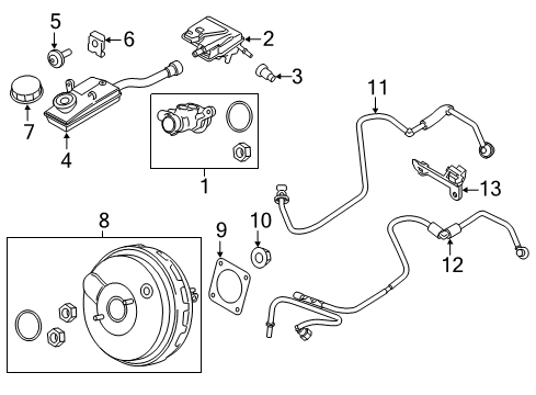 2014 Ford Transit Connect Dash Panel Components Diagram