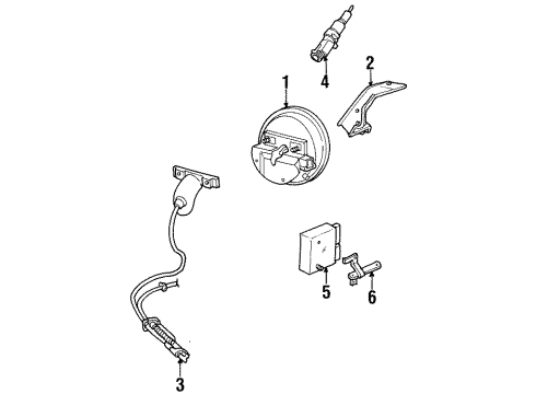 1994 Ford Explorer Cruise Control System Diagram