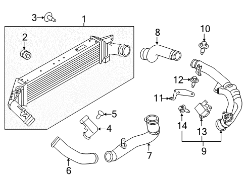 2017 Ford Explorer Intercooler Diagram