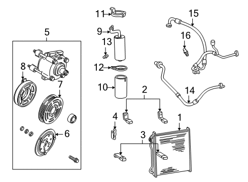 2000 Ford Excursion Pulley Diagram for F7UZ-19D784-A