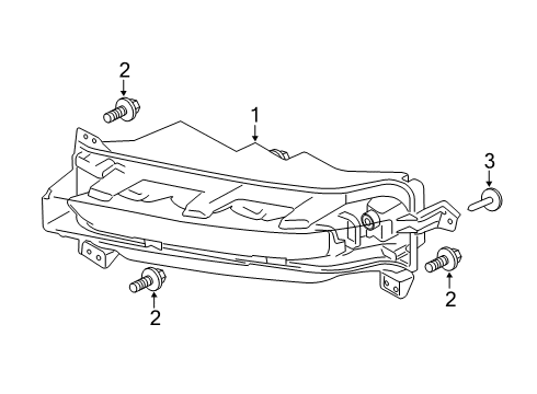 2021 Lincoln Navigator Fog Lamps Diagram