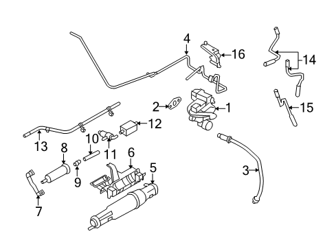 2008 Ford E-150 EGR System Diagram